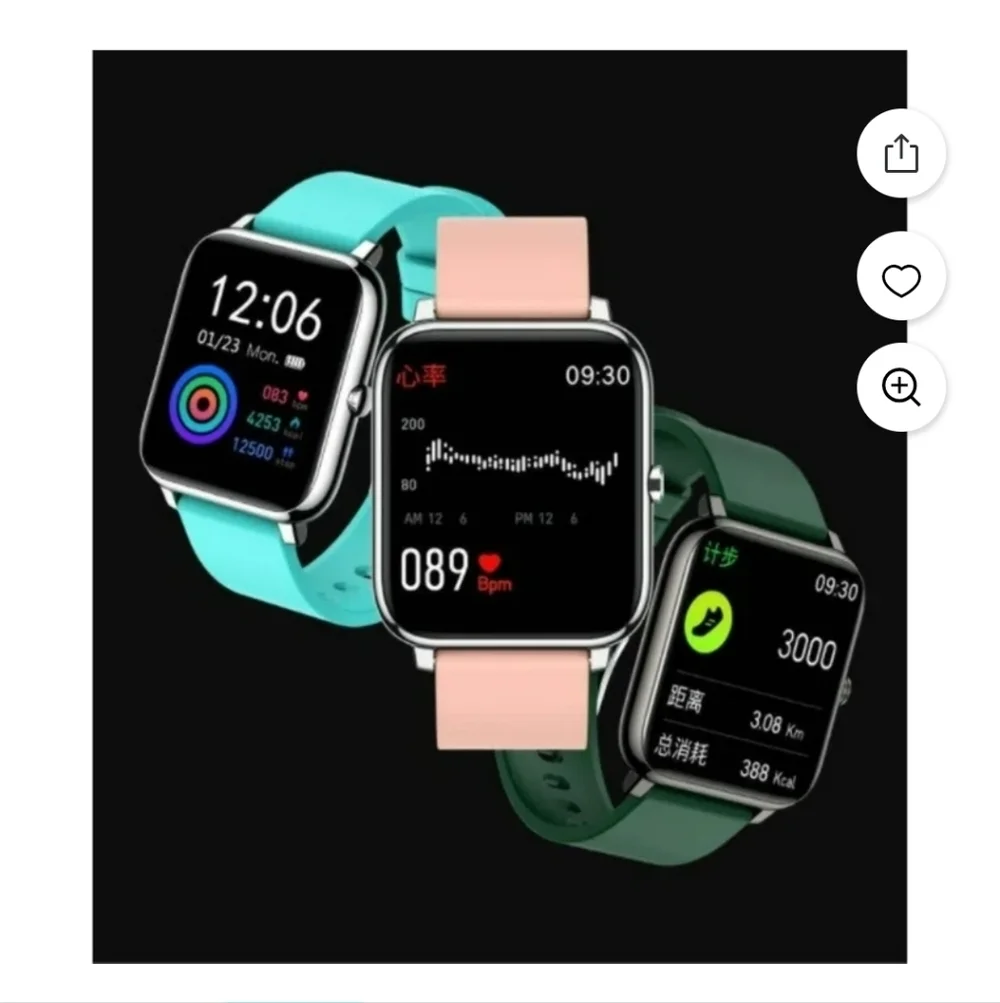 NIB Donerton Smart Watch, in Pink